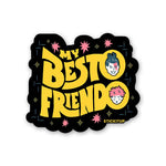 My Besto Friendo Sticker waterproof vinyl decal for laptop, bike, car & bottle