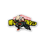 My Hero Academia Sticker waterproof vinyl decal for laptop, bike, car & bottle
