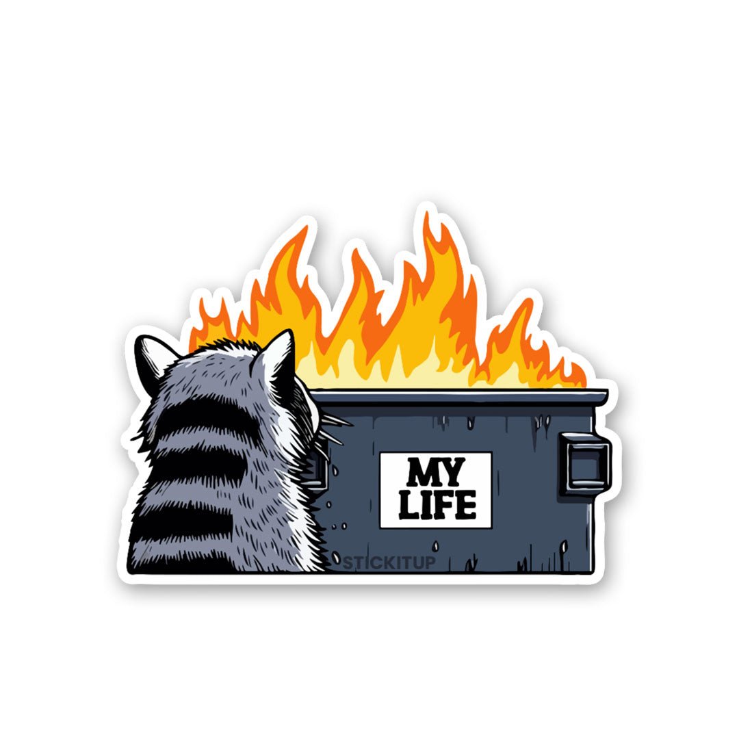 My Life Sticker waterproof vinyl decal for laptop, bike, car & bottle