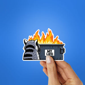 My Life Sticker waterproof vinyl decal for laptop, bike, car & bottle