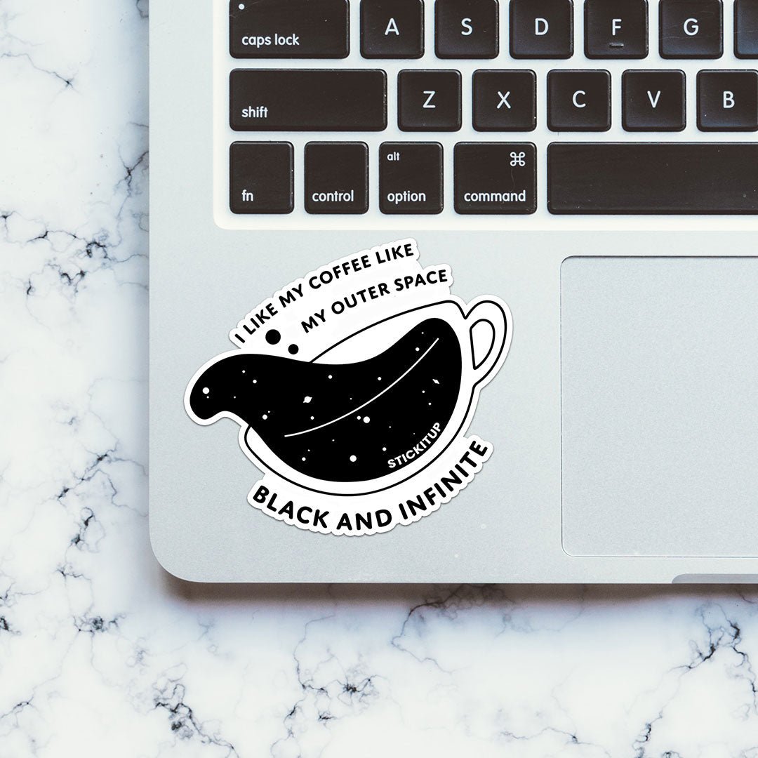My Outer Space Sticker waterproof vinyl decal for laptop, bike, car & bottle