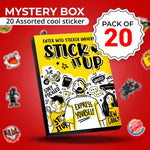 Mystery Box 2 [20 Random Stickers] waterproof vinyl decal for laptop, bike, car & bottle