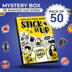 Mystery Box 3 [50 Random Stickers] - STICK IT UP