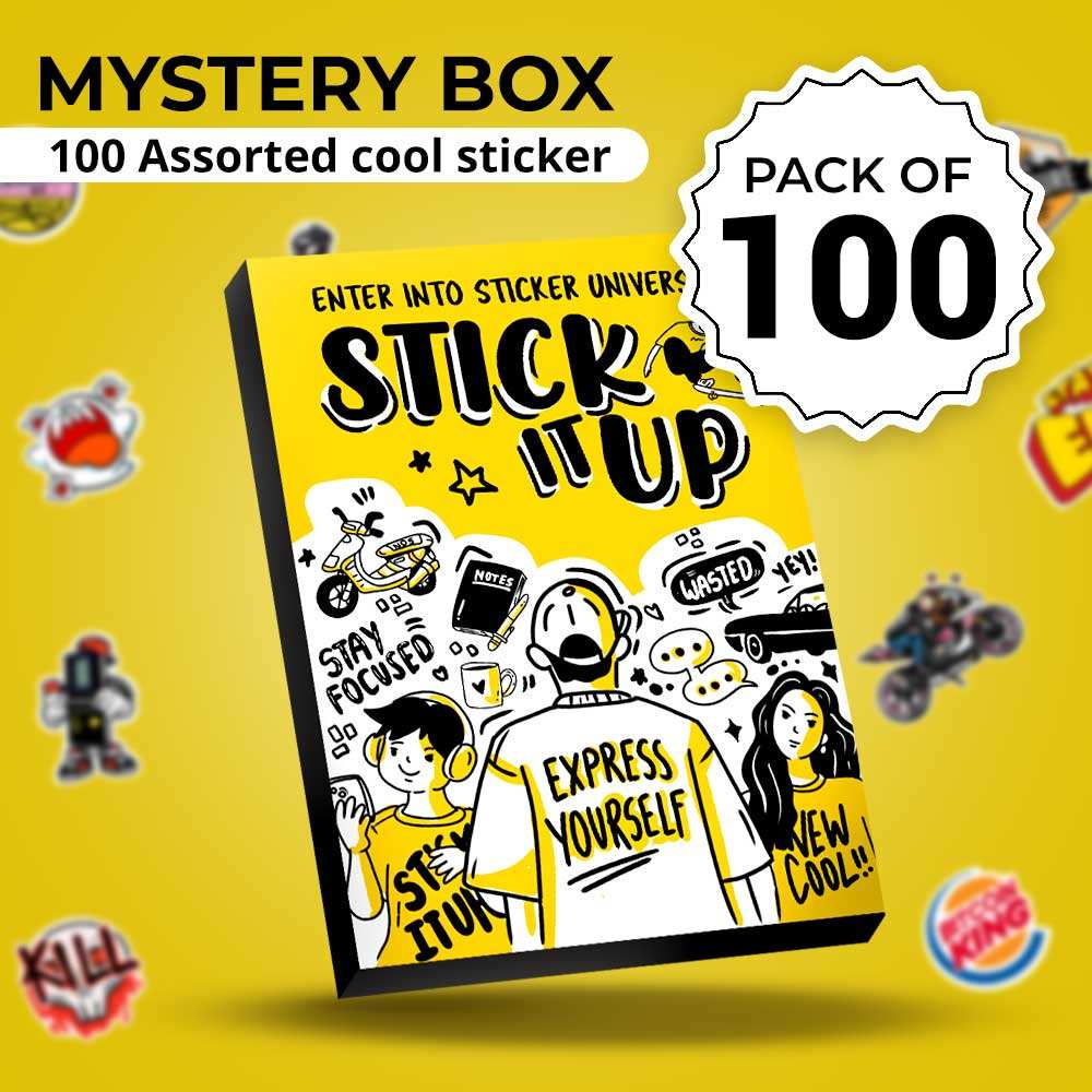 Mystery Box 4 [100 Random Stickers] - Mystery Box | STICK IT UP