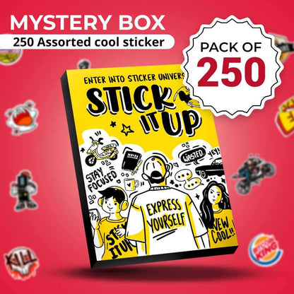 Mystery Box 5 [250 Random Stickers] - Mystery Box | STICK IT UP