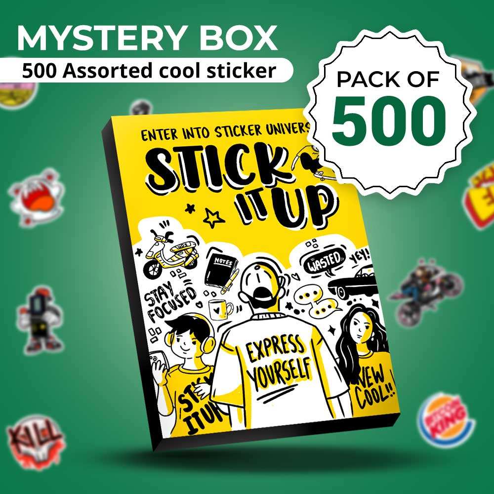 Mystery Box 6 [500 Random Stickers] - Mystery Box | STICK IT UP