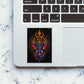 Mystic Trishul Elephant Glitter Sticker - Glitter Stickers | STICK IT UP
