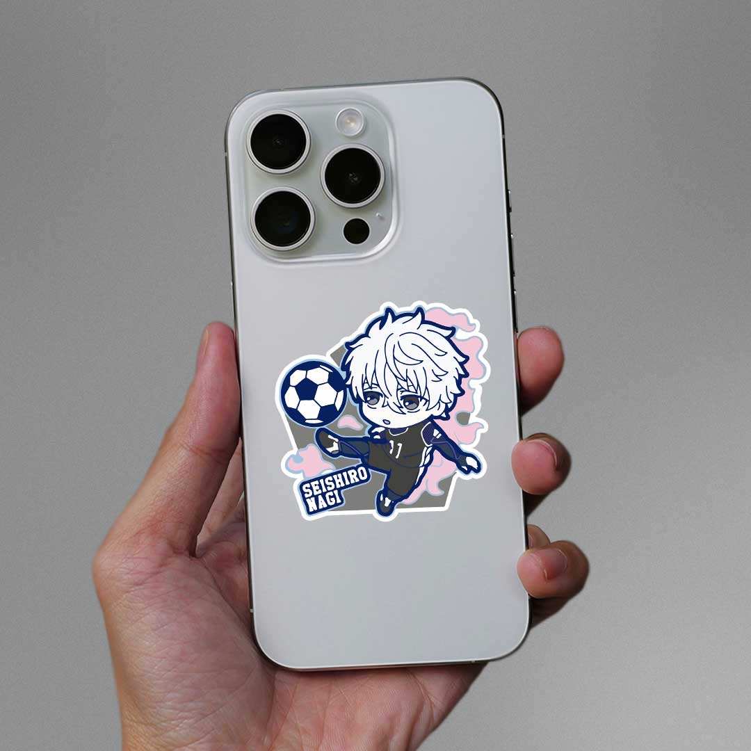 Sticker Nagi Color Buy Nagi Seishiro Chibi Sticker Online | Premium Waterproof Vinyl ...