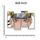 Naruto Bumper Sticker waterproof vinyl decal for laptop, bike, car & bottle