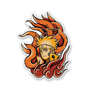 Naruto Sage Of Six Paths Sticker waterproof vinyl decal for laptop, bike, car & bottle