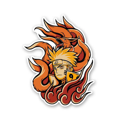 Naruto Sage Of Six Paths Sticker waterproof vinyl decal for laptop, bike, car & bottle