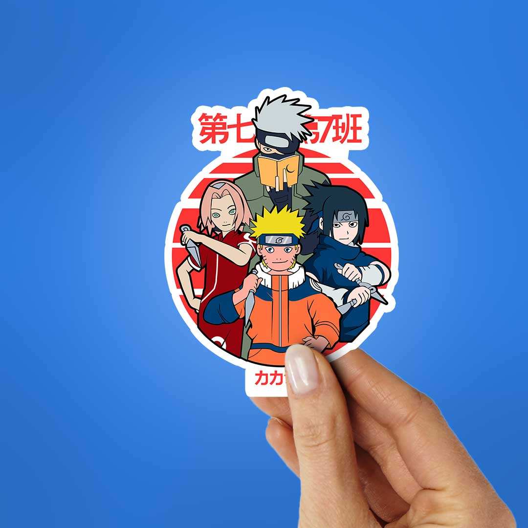 Naruto Squad Sticker - STICK IT UP