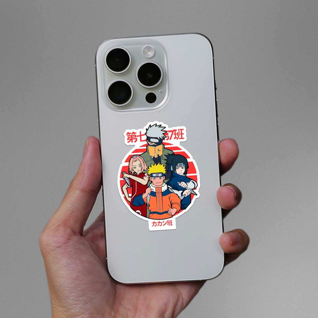 Naruto Squad Sticker - STICK IT UP