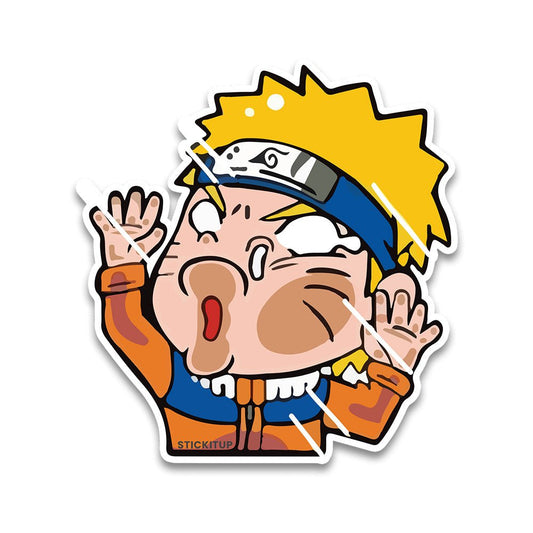 Naruto Uzumaki Bumper Sticker waterproof vinyl decal for laptop, bike, car & bottle