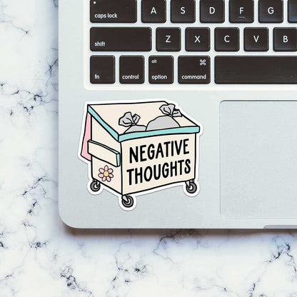 Negative Thoughts Sticker - STICK IT UP