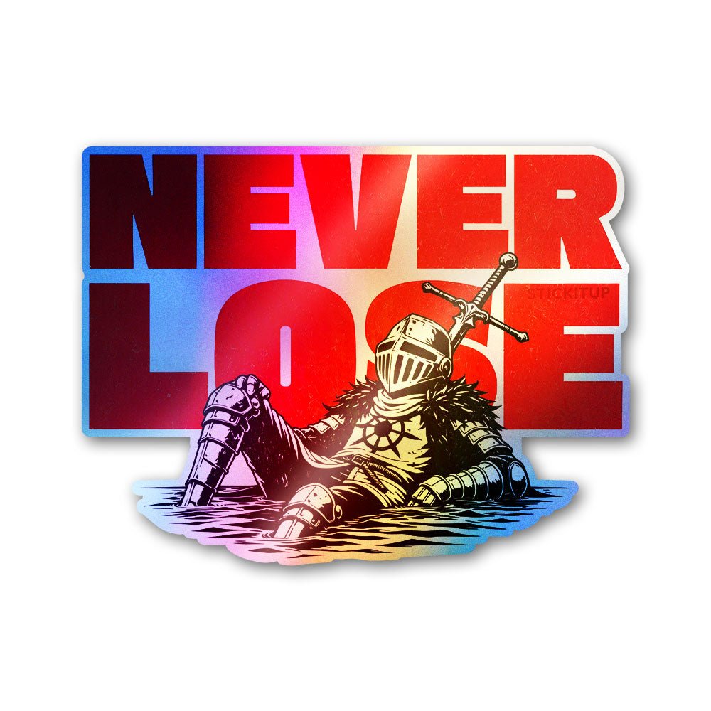 Never Lose Holographic Stickers - Holographic stickers | STICK IT UP