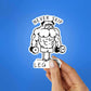 Never Skip Legs Day Sticker waterproof vinyl decal for laptop, bike, car & bottle