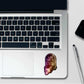 Never Trust The Living Holographic Stickers waterproof vinyl decal for laptop, bike, car & bottle