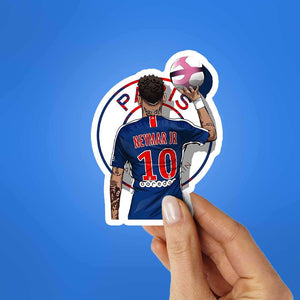 Neymar Sticker waterproof vinyl decal for laptop, bike, car & bottle