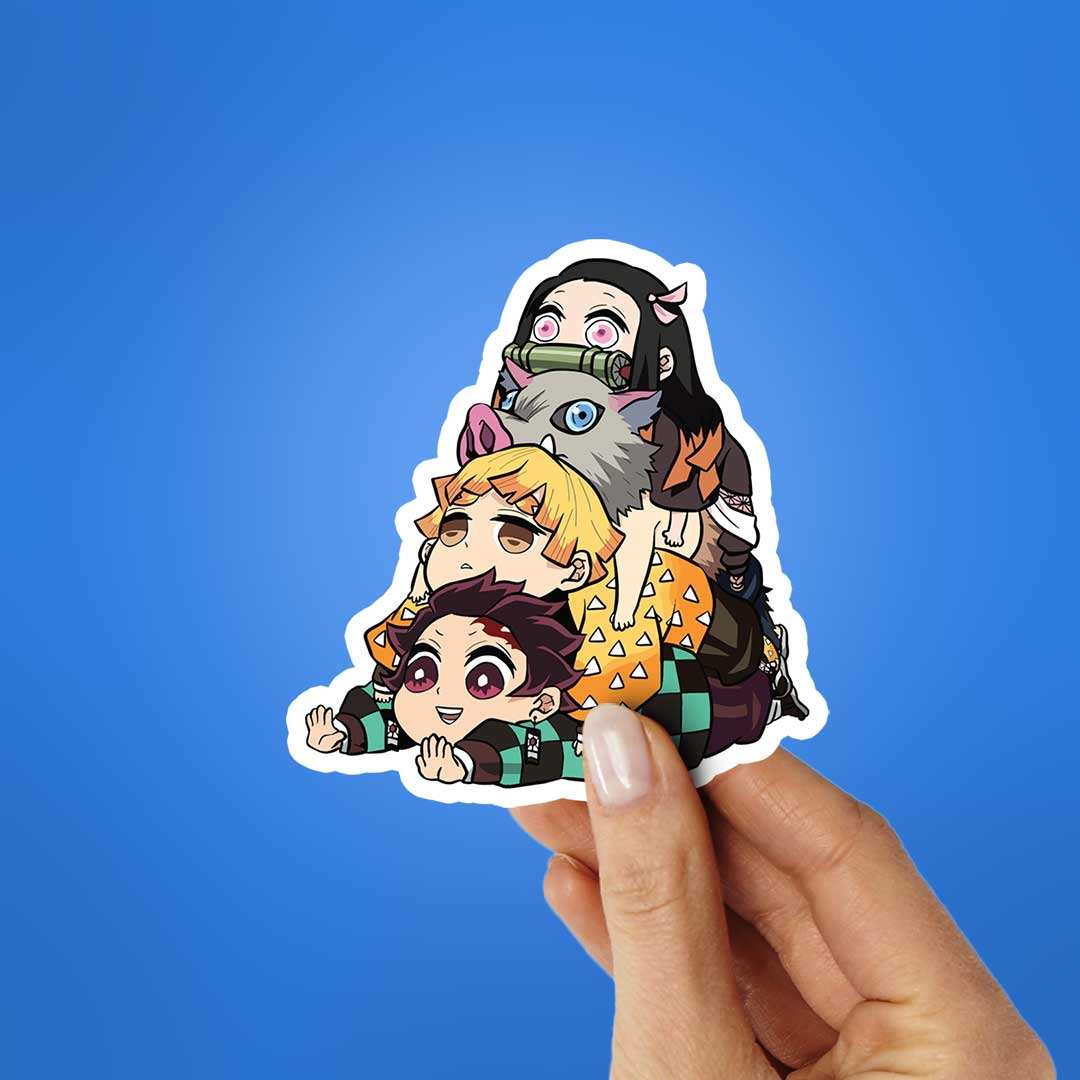Nezeko Sticker Buy Nezuko Demon Slayer Sticker Online | Stickers | STICK IT UP
