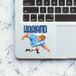 No.9 Striker Sticker