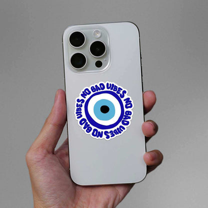 No Bad Vibes Sticker - STICK IT UP