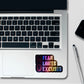 No Fear Sticker Holographic Stickers waterproof vinyl decal for laptop, bike, car & bottle