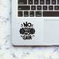 No Pain No Gain Sticker waterproof vinyl decal for laptop, bike, car & bottle