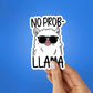 No Problem Sticker waterproof vinyl decal for laptop, bike, car & bottle