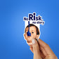 No Risk No Story Sticker