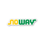 No Way Sticker - Stickers | STICK IT UP