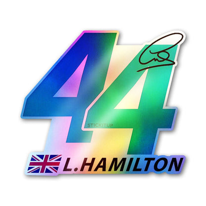No.44 Champion Holographic Stickers - Holographic stickers | STICK IT UP