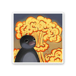 Noot Noot Sticker waterproof vinyl decal for laptop, bike, car & bottle