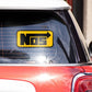 NOS Bumper Sticker waterproof vinyl decal for laptop, bike, car & bottle