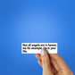 Not All Angels Are In Heaven Sticker - Stickers | STICK IT UP