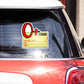 O Plus Bumper Sticker waterproof vinyl decal for laptop, bike, car & bottle