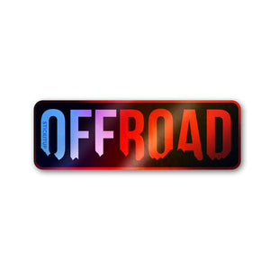 Off Road 2.0 Holographic Stickers - Holographic stickers | STICK IT UP