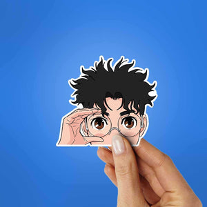 Okarun Sticker waterproof vinyl decal for laptop, bike, car & bottle