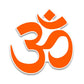 Om Bumper Sticker waterproof vinyl decal for laptop, bike, car & bottle