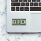 One Hundred dollar Glitter Sticker waterproof vinyl decal for laptop, bike, car & bottle
