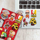 One Punch Mini Sticker Sheet waterproof vinyl decal for laptop, bike, car & bottle