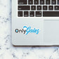 OnlyGains Sticker waterproof vinyl decal for laptop, bike, car & bottle