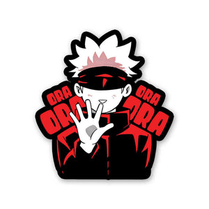 Ora Sticker waterproof vinyl decal for laptop, bike, car & bottle
