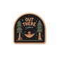 Out There Sticker waterproof vinyl decal for laptop, bike, car & bottle