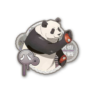 Panda Sticker waterproof vinyl decal for laptop, bike, car & bottle