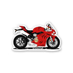 Panigale Sticker waterproof vinyl decal for laptop, bike, car & bottle
