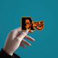 Pavanputra Hanuman Sticker waterproof vinyl decal for laptop, bike, car & bottle