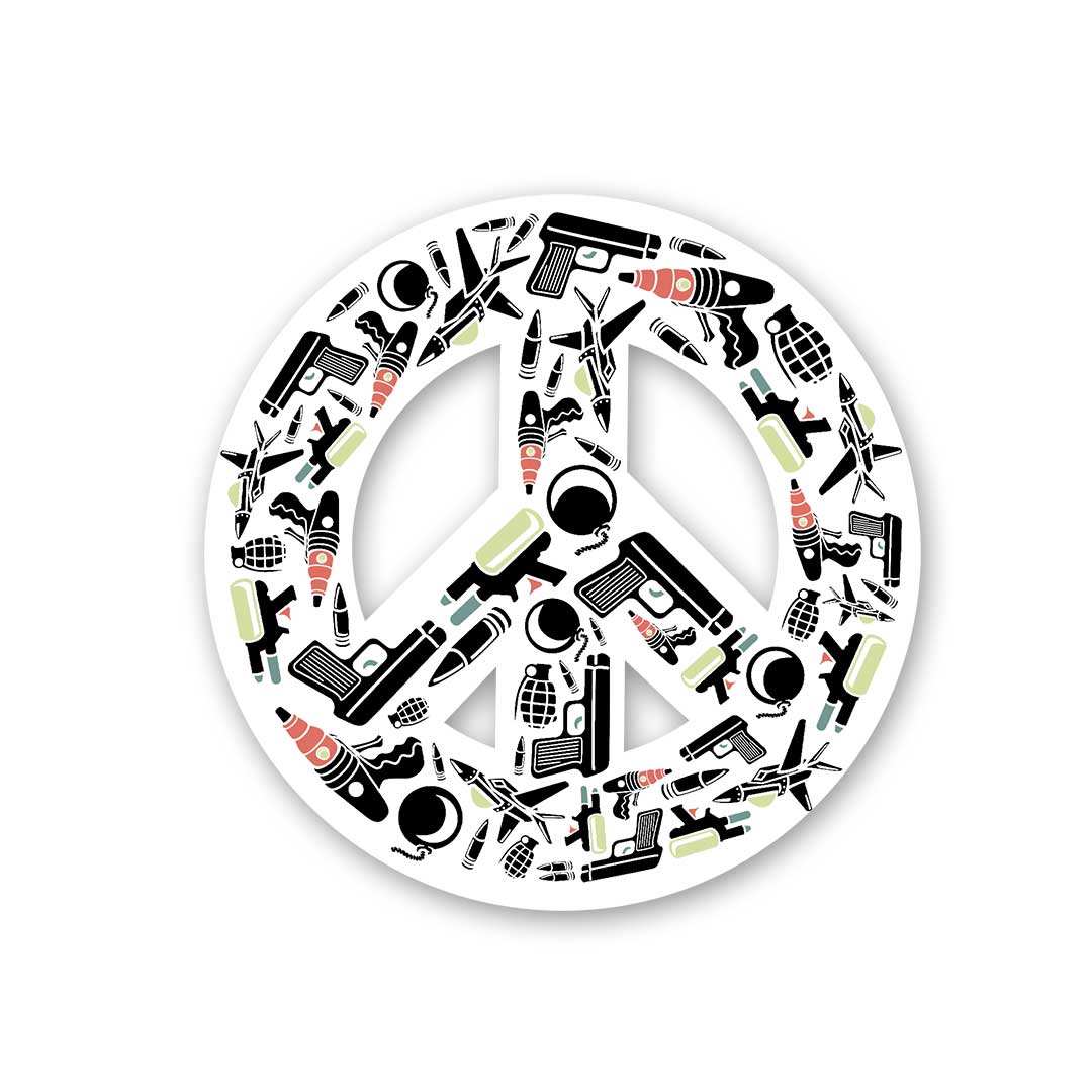 Peace 1.0 Sticker - Stickers | STICK IT UP