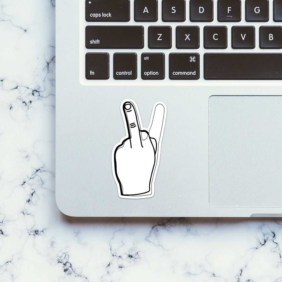 Buy Peace Sign Sticker Online | Stickers | STICK IT UP