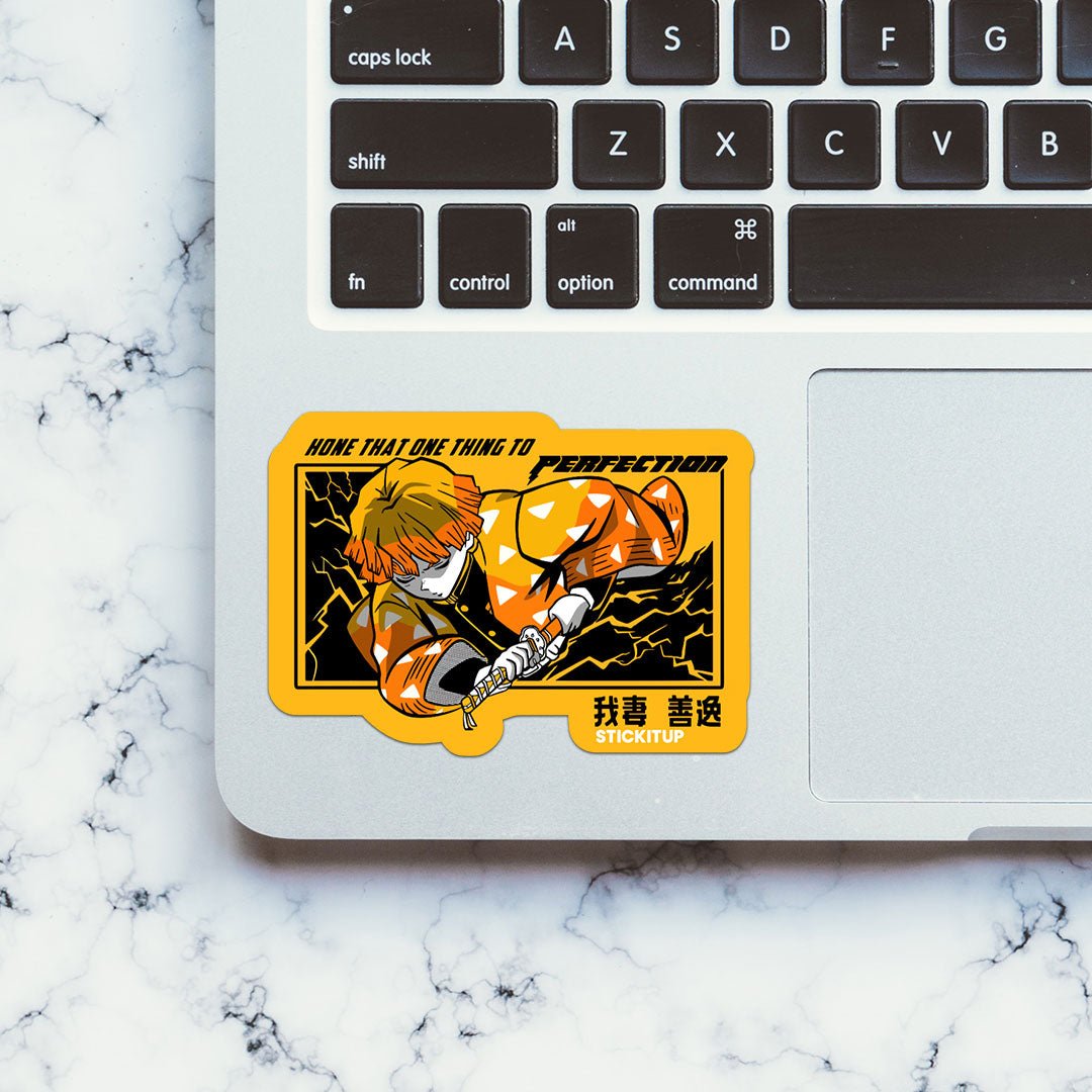 Perfection Sticker waterproof vinyl decal for laptop, bike, car & bottle